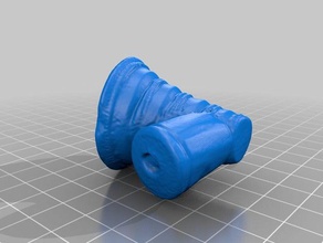 west african pipe bowl food drink 3d print model - Mito3D