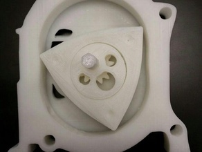 remixada motor rotativo wankel 13b mecânico brinquedos a mecânica rx-7 rx-8 rx7 rx8 3d print model - Mito3D