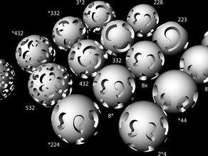 sólido coma simetría de las esferas matemáticas makerbotacademymath 3d print model - Mito3D