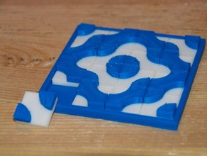 truchet tiles other 3d geometry openscad parametric toy 3d print model - Mito3D