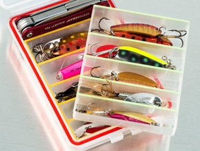 mini utility box inserts sport outdoors fishing fly lure plano spinner spoon tray 3d print model - Mito3D