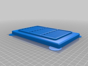 paramétrique grille openjscad d'autres 3d print model - Mito3D