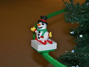 Weihnachtsbaum monorail durchsucht Replikate 3d print model - Mito3D