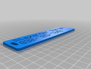 my customized customizer version label iz organization 3d print model - Mito3D