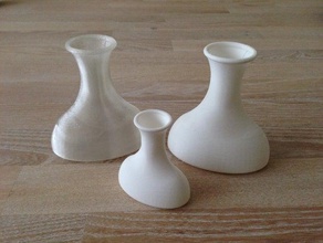 simple vase decor simply 3d print model - Mito3D