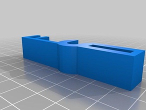 prusa i3 yz endstops réplicateur de l'entrepôt 3d l'imprimante pièces y-butée 3d print model - Mito3D