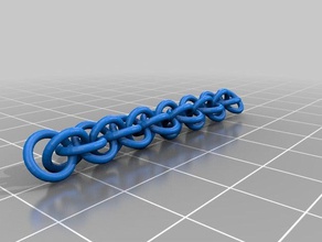 meu personalizados espiral 41 cadeia outros 3d print model - Mito3D