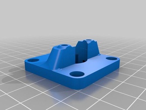 printrbot simple y-axis belt conversion modified bearing mount 3d printer parts drive 3d print model - Mito3D