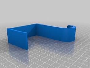 mon personnalisés crochet de porte hanger2 organisation 3d print model - Mito3D