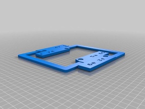 özel plaka sınır benim işaretler logoları 3d print model - Mito3D