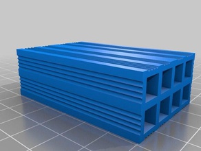 semplice in mattoni sculture 3d print model - Mito3D