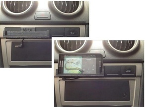 support de voiture galaxy beam mobile téléphone 3d print model - Mito3D