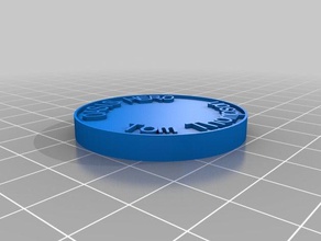 oasi moneta tommy le monete distintivi personalizzato 3d print model - Mito3D