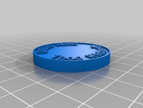 oasi moneta todd le monete distintivi personalizzato 3d print model - Mito3D