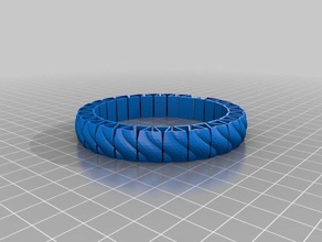 mi personalizados morestretchlet de la pulsera 2 pulseras 3d print model - Mito3D