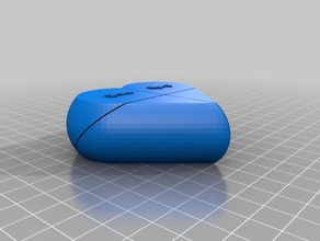 il mio personalizzato preassemblato cuore segreto della scatola 1 interattiva 3d print model - Mito3D