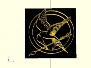 hunger games bird other 3d print model - Mito3D