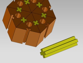 pollyblox math Gebäude-set Lehrplan makerbotacademymath polygon 3d print model - Mito3D