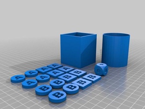 empirical probability study math curriculum makerbotacademymath 3d print model - Mito3D