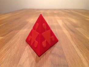 jigsaw pyramid math curriculum makerbotacademymath puzzle 3d print model - Mito3D