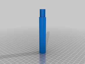 my customized pipe middle piece 3 containers 3d print model - Mito3D