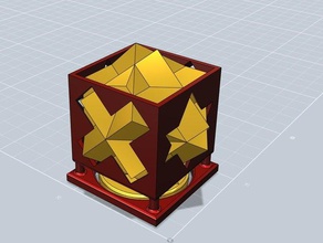 cubes de la boîte sculptures 2color 2colors brique puzzle 3d print model - Mito3D