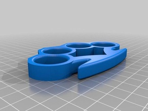 knuckles keychains 3d print model - Mito3D