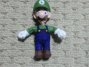 luigi mario bros toy game accessories brothers character nintendo 3d print model - Mito3D