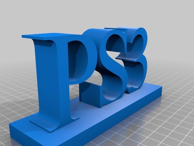 a ps3 outros 3D print model - Mito3D