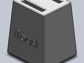 itoast other evd iphone 3d print model - Mito3D