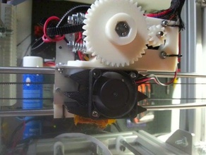 fan mount buda hot end 3d printer accessories 3d print model - Mito3D
