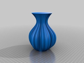 vase 22 décor 3d print model - Mito3D