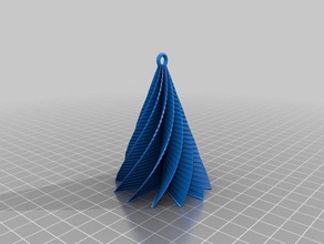mi personalizados árbol de navidad personalizador versión decoración 3d print model - Mito3D