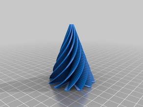 il mio personalizzato albero di natale customizer versione arredamento 3d print model - Mito3D