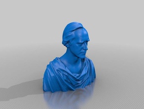 Marmor-Büste Skulpturen 3d print model - Mito3D