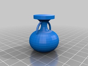 my customized parametric vase 2d art 3d print model - Mito3D