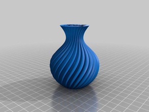 vase 23 Dekor 3d print model - Mito3D