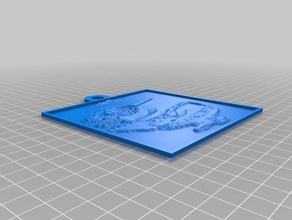 mon minion 2d art personnalisé 3d print model - Mito3D