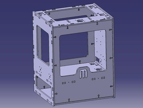 routerized cupcake cnc painéis do corpo outros laser lasercut 3d print model - Mito3D