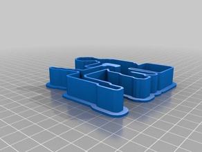 1 kurabiye kalıbı mutfak yemek özelleştirilmiş 3d print model - Mito3D