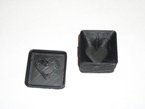 loft do amor coração de caixa outros printrbot 3d print model - Mito3D