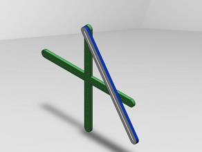 line graph math makerbotacademymath 3d print model - Mito3D