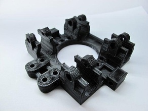 reinforced prusa carriage slim lm8uu holder other 3d print model - Mito3D