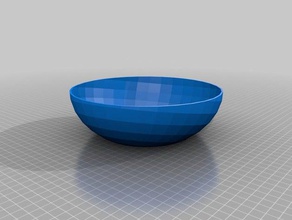 meine angepasste bowl-Fabrik Haushalt 3d print model - Mito3D