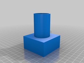 cubo de mudanças piedestal outros 3d print model - Mito3D