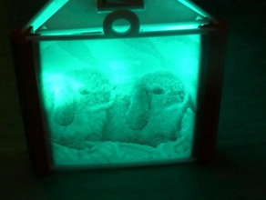 lithopane light art 3d print model - Mito3D