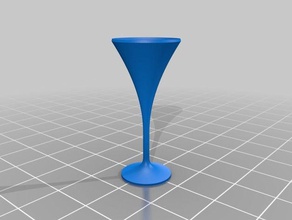 cocktail-Glas Küche Essen angepasst 3d print model - Mito3D
