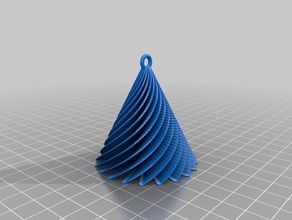 il mio personalizzato albero di natale customizer versione 3 arredamento 3d print model - Mito3D