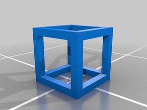 open cube other 3d print model - Mito3D