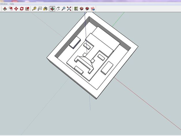 crying face plate other 3D print model - Mito3D